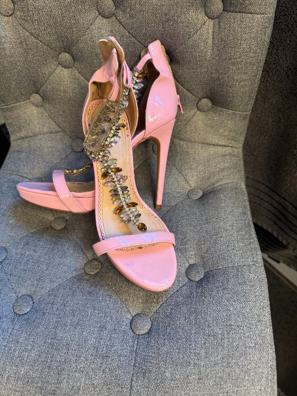 Pink Stiletto Heels